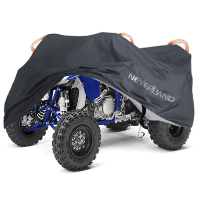 Black Quad Bike ATV Cover Storage Waterproof Dust UV Protector For Yamaha YFZ450 $25.99