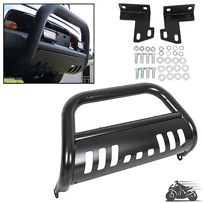 #ad #ad Front Bumper Grille Bull Bar Brush Guard For 2005 2021 Nissan Frontier 3quot; Black $93.59