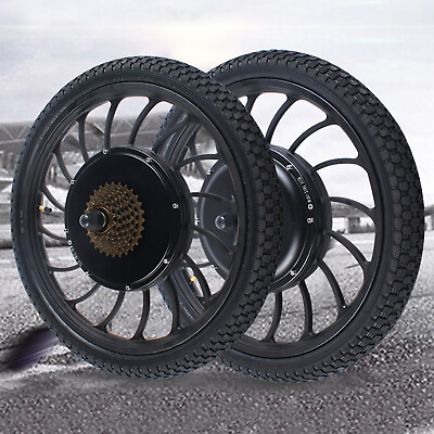 #ad 20#x27;#x27; Rear Motor Wheel With 7 speed Freewheel Brushless Gearless Hub Motor $215.00