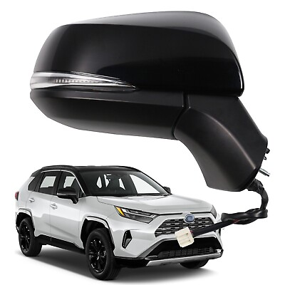 #ad Side View Mirror For 19 24 Toyota RAV4 Heated Turning Lamp BSM Right Passenger $79.16