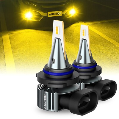 #ad Gold Yellow LED Fog Light Bulbs 9006 HB4 Halogen Replacement 4000LM Super Bright $22.79
