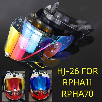 #ad 1x Motorcycle Helmet Visor For HJCRPHA11 RPHA70 HJ 26 Lens Anti UV Night Vision $28.23