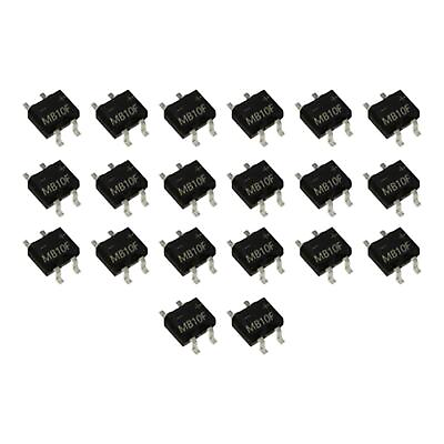 #ad 20Pcs diodes Bridge rectifiers Electronic Silicon Diodes for Control Circuits $5.74