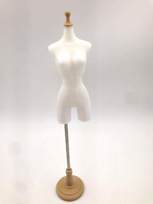 #ad 1 6 FR6.0 Fashion Royalty Integrity Doll size Dress Form Mannequin for DIY White $59.99