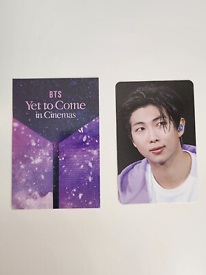 #ad BTS Yet To Come In Cinemas RM Photocard. Official Authentic BTS pc Namjoon $24.99