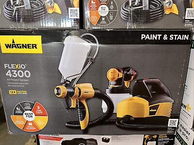 #ad Wagner FLEXiO 4300 Gravity Feed Electric Stand HVLP Paint Sprayer #1 $149.00