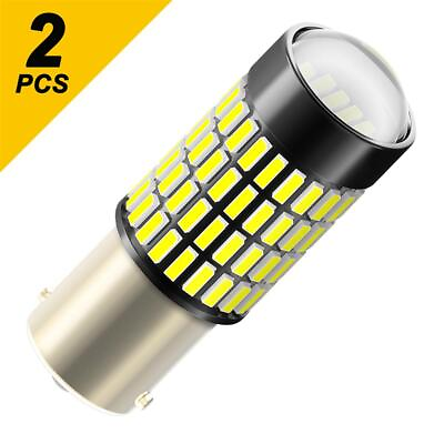 #ad 2800 Lumens 102W 1156 High Power 102Chips LED White Reverse Back Up Light Lamps $14.99