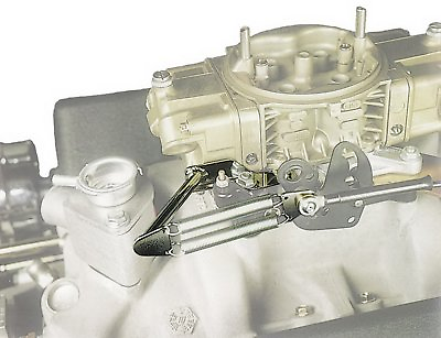 Chrome Carburetor Throttle Dual Return Springs Holley 2300 4150 4160 4 Brl $14.99