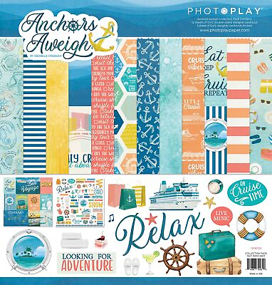 #ad PhotoPlay Collection Pack 12quot;X12quot; Anchors Aweigh $17.04