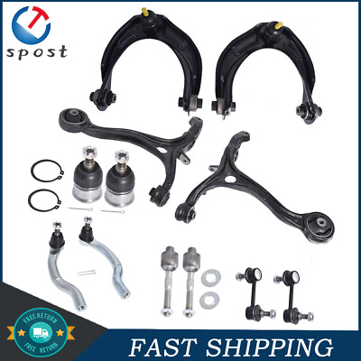 #ad For Honda Accord 08 12 12pc Suspension Kit Arms Ball Joints Stabilizer Links Set $140.72
