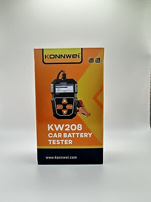#ad #ad KONNWEI KW208 12V Car Battery Tester 100 2000 CCA Load Tester $21.99