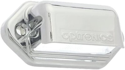 #ad Optronics Mini LED LPL31CB License Plate Light White Chrome plated Housing $10.49
