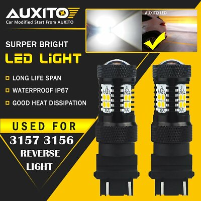 #ad #ad AUXITO 3156 3157 LED Reverse Backup Light Bulb for GMC Sierra 1500 1999 2013 14K $13.29