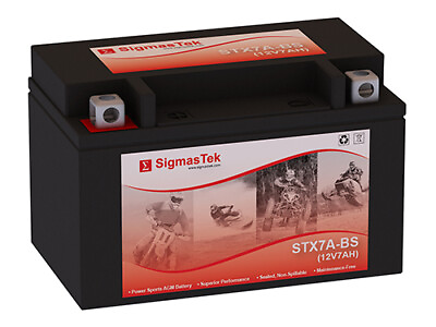 #ad SigmasTek STX7A BS Battery Replacement for Kymco People S 150 150CC 2009 2013 $24.99