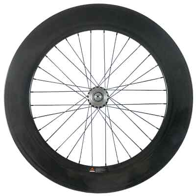 #ad Depth 88mm Carbon Wheelset 700C Fixed Gear Bike Wheels Clincher Matte Glossy $564.98