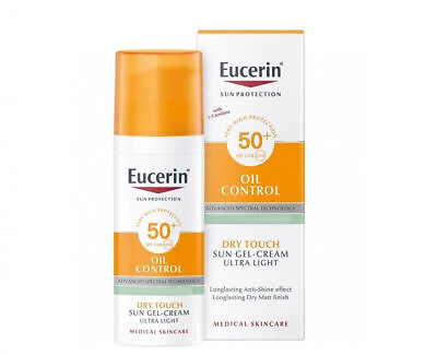 #ad Eucerin Oil Control Sun Gel Cream Dry Touch SPF50 50ml $11.99