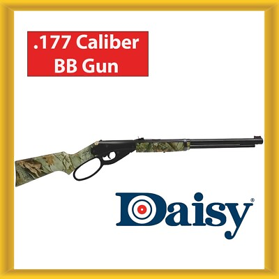 #ad Daisy 1999 Camo Lever Action Big Loop Carbine BB .177 Cal Air Rifle $49.99