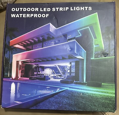 #ad 300ft Outdoor LED Strip Lights Waterproof With self adhesive backIP68 Outsid... $159.99