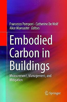 #ad #ad Embodied Carbon in Buildings 9783319892092 GBP 85.71