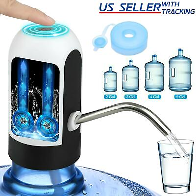 #ad Water Bottle Switch Pump Electric Automatic Universal Dispenser 5 Gallon USB $6.89