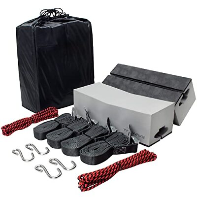 #ad Deluxe Kayak Carrier Kit Universal Soft Standard Foam Block for Roof Racks Pa... $54.05