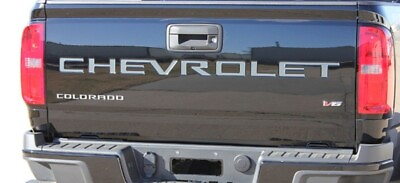 #ad #ad 2021 2022 CHEVROLET COLORADO tailgate Letters Tailgate Decals $15.50
