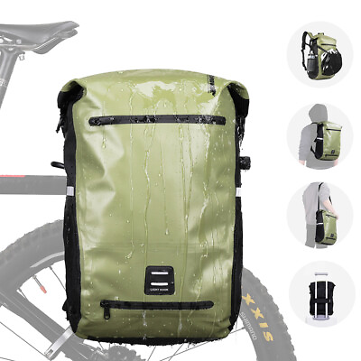 #ad Rhinowalk Bicycle Bag Pannier Bag Waterproof Rear Seat Bag Travel Backpack US $60.79