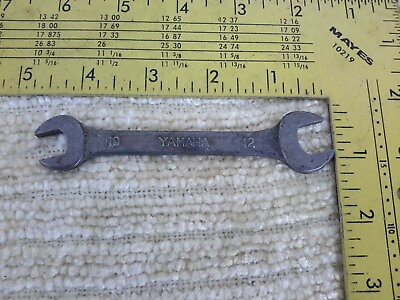 #ad Yamaha Tool Kit Wrench 12mm 10mm Open End $7.99