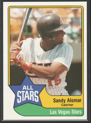 #ad Sandy Alomar 1989 Triple A All Stars CMC #31 Las Vegas Stars San Diego Padres #1 $2.99