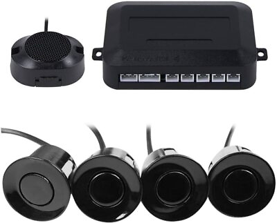 #ad 4 Parking Sensor Car Auto Backup Reverse Rear Radar Sound System Alert Alarm Kit $18.99