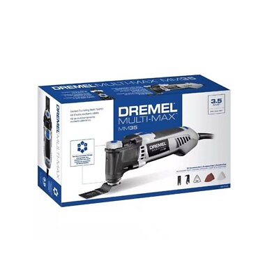 #ad Dremel Multi Max MM35 Corded Oscillating Multi Tool Kit 12 Accessories 22 Pieces $50.00