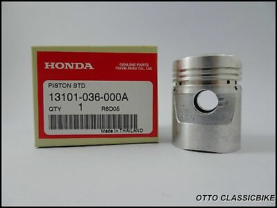 #ad Genuine Piston STD HONDA 50 CC. C50 C50M SS50 CF50 ST50 Z50 Z50A Z50M Z50J NOS AU $35.90