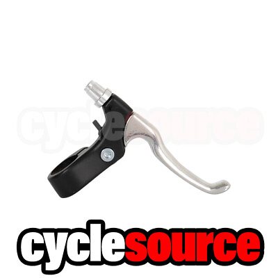#ad ENIX 408 Alloy Bike Cruiser Bicycle Brake 4 Finger Lever RIGHT Black Chrome $10.88