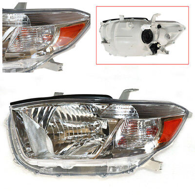 #ad Left LED Head Light Driver Side LH Headlamp Fits For Toyota Highlander 2008 2010 $61.85