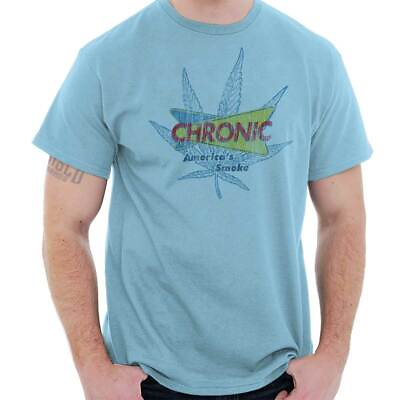 Weed Chronic Fast Food Marijuana Pot Stoner Womens or Mens Crewneck T Shirt Tee $7.99