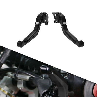 #ad Stretchable Motorcycle Clutch Brake Levers Fit For Kawasaki ZX 6R 2019 2024 $39.95