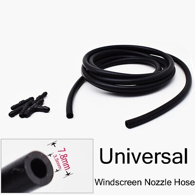 #ad Windshield Washer Nozzle Hose Tube T Y Straight Front Window Pump System Line us $8.89