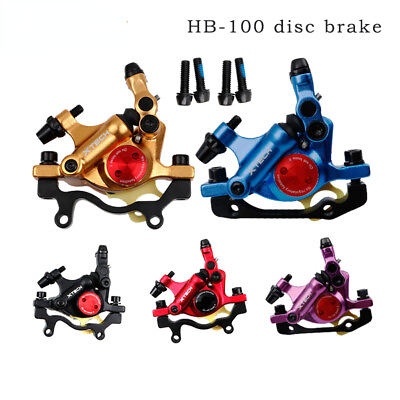 #ad MTB Hydraulic Brakes Set Caliper Disc Brakes Cycling with Rotor 160mm $38.12
