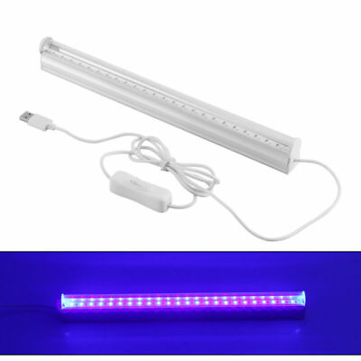 #ad UV 24 LED Black Light Fixtures 6W Portable Dimmable Blacklight Lamp Waterproof $13.99