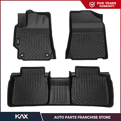 #ad Front amp; Rear Floor Mats Liners For Toyota Camry 2012 2017 TPE Rubber Waterproof $55.99