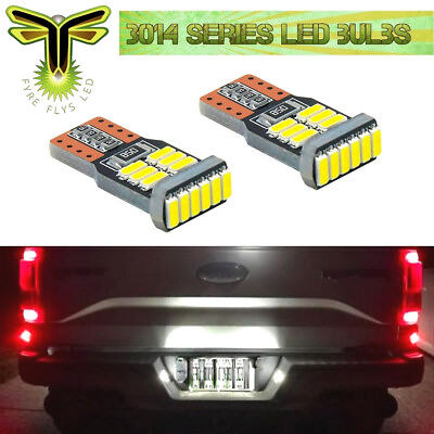 #ad 2x 194 White LED license plate lights for Ford F250 F350 F450 Super Duty trucks $9.99