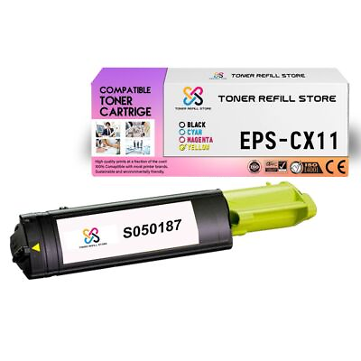 #ad #ad TRS S050187 Yellow Compatible for Epson CX11N CX11NF Toner Cartridge $47.99