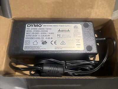 #ad AC DC Adapter Charger for DYMO Label Writer DYS602 240250W 24V 2.5A $15.00