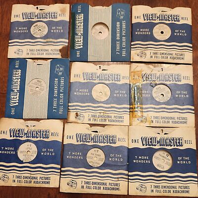 #ad Vintage View Master Reels Add To Your Collection $3.00