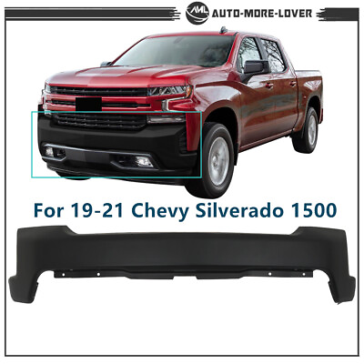 #ad GM1002875 For 2019 2021 Chevy Silverado Front Bumper Bar Steel W o Sensor Holes $304.62