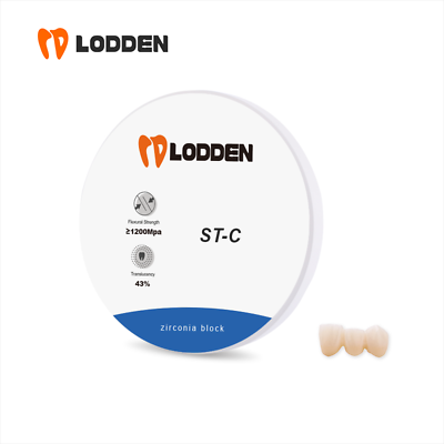 #ad Dental Zirconia Block Disc for Porcelain Teeth Strength Translucency 98mm New $41.99