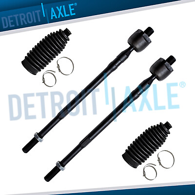 #ad Brand NEW 4pc Inner Tie Rod End Rack amp; Pinion Tie Rod Boot for Endeavor 04 11 $28.93