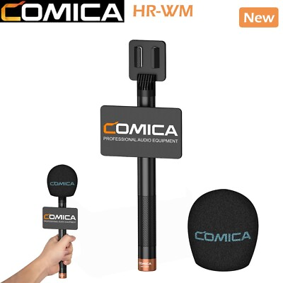 #ad Comica HR WM Handheld Wireless Microphone Detachable Adapter for Interview Repor $29.99