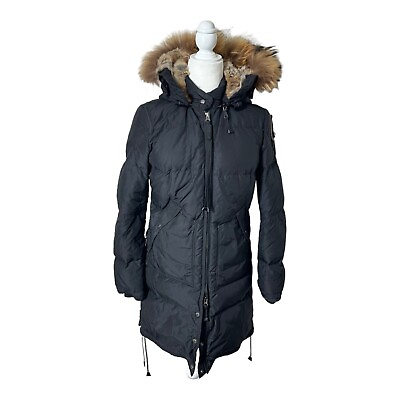 Parajumpers womens Masterpiece Jacket with fur hood Extra Small XS Winter skiing $125.00