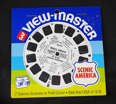 #ad View Master Wall Drug of Wall South Dakota single reel magenta 1A 4901 DT#72 $9.95